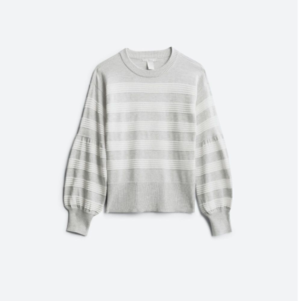 DESIGN HISTORY Charlotte Balloon Sleeve Pullover Size: XL